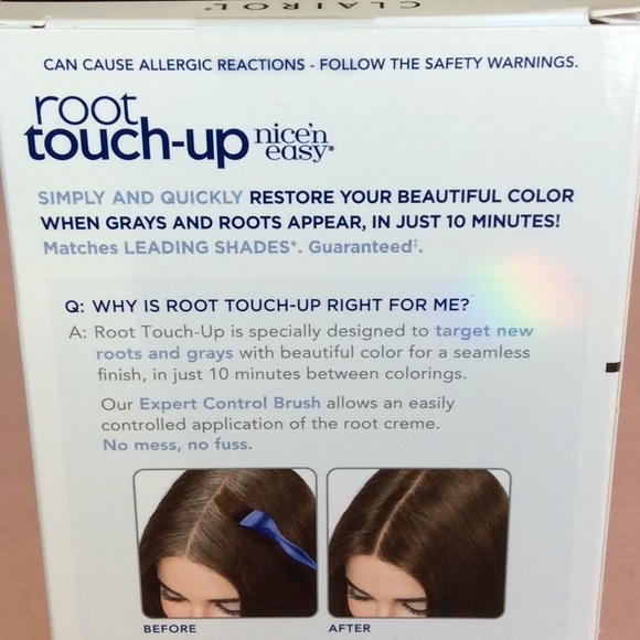 FINAL SALE PRICE Clairol Nice ‘n Easy Root Touch-Up Med. Gold. Brn. - Picture 4 of 5